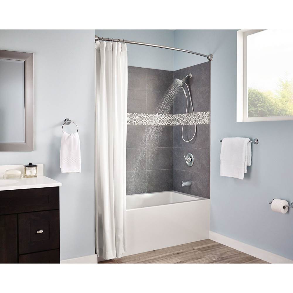 Brushed Nickel 18'' Towel Bar