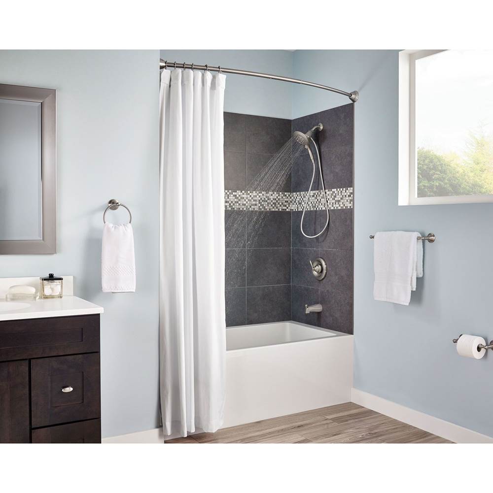 Brushed Nickel 18'' Towel Bar
