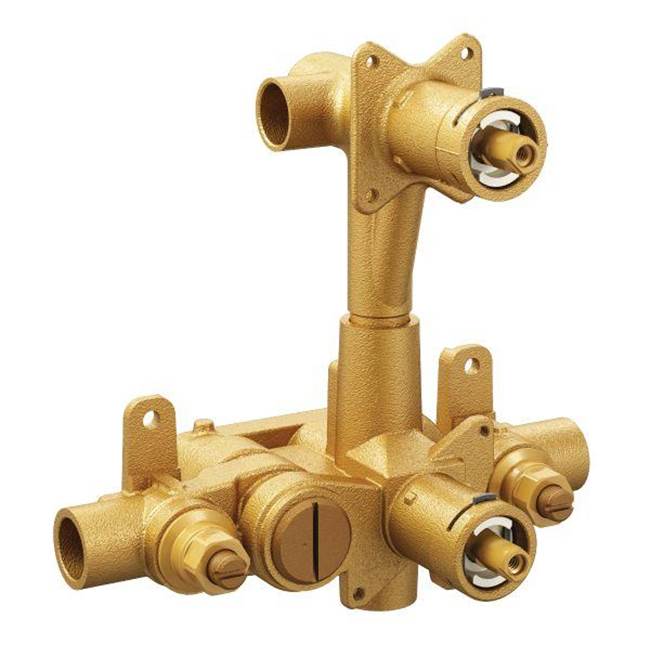 Moen - Moentrol with transfer 1/2'' CC connection includes pressure balancing check stops volume control - Unfinished