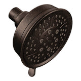 Four-Function 4-3/8-Inch Diameter Showerhead, Chrome