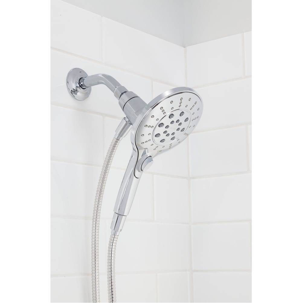 Engage Magnetix Six-Function 5.5-Inch Handheld Showerhead with Magnetic Docking System, Chrome