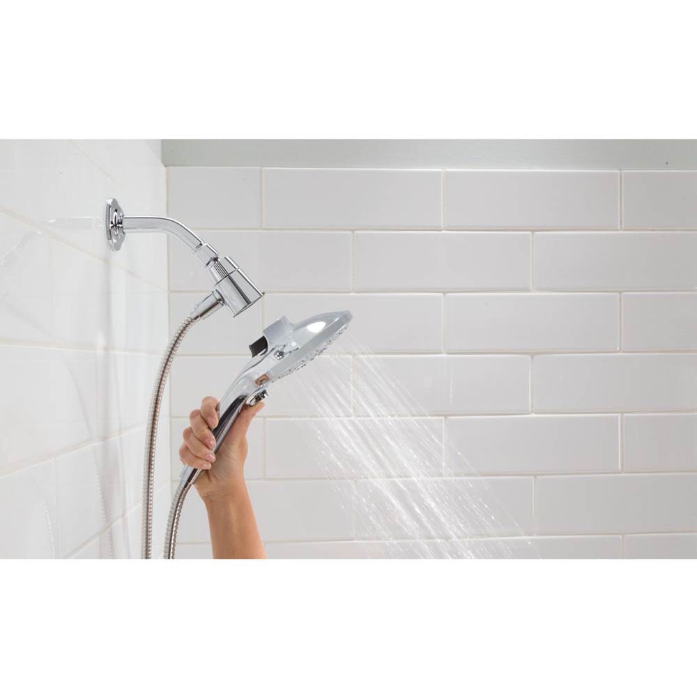 Engage Magnetix Six-Function 5.5-Inch Handheld Showerhead with Magnetic Docking System, Chrome