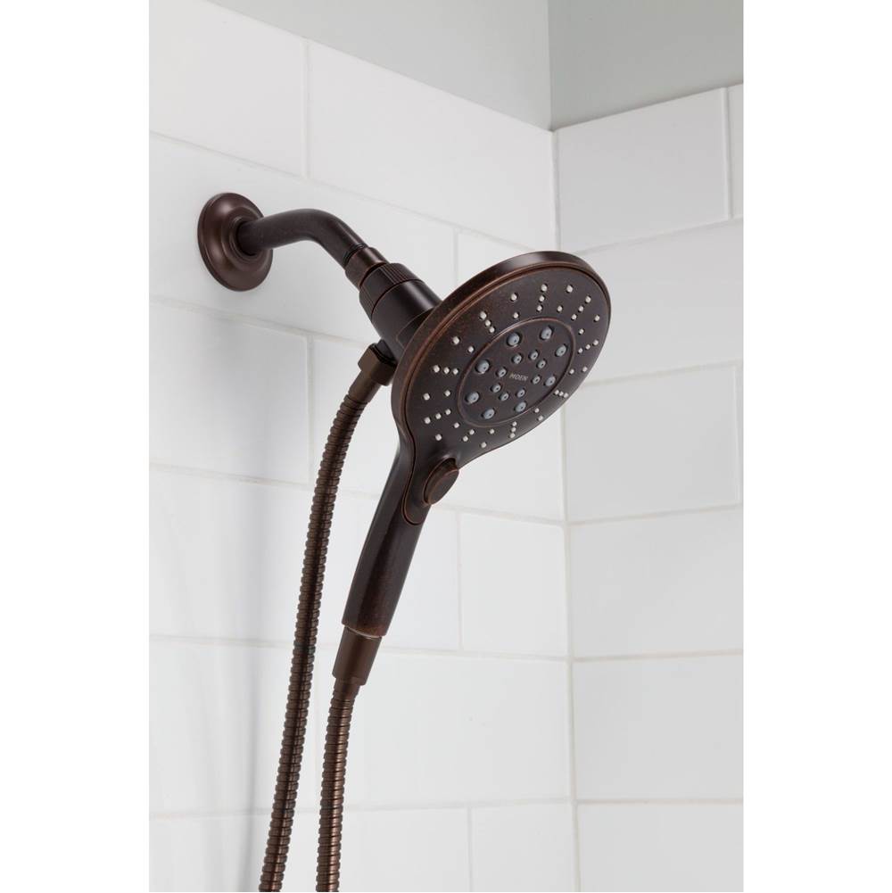 Engage Magnetix Six-Function 5.5-Inch Handheld Showerhead with Magnetic Docking System, Chrome
