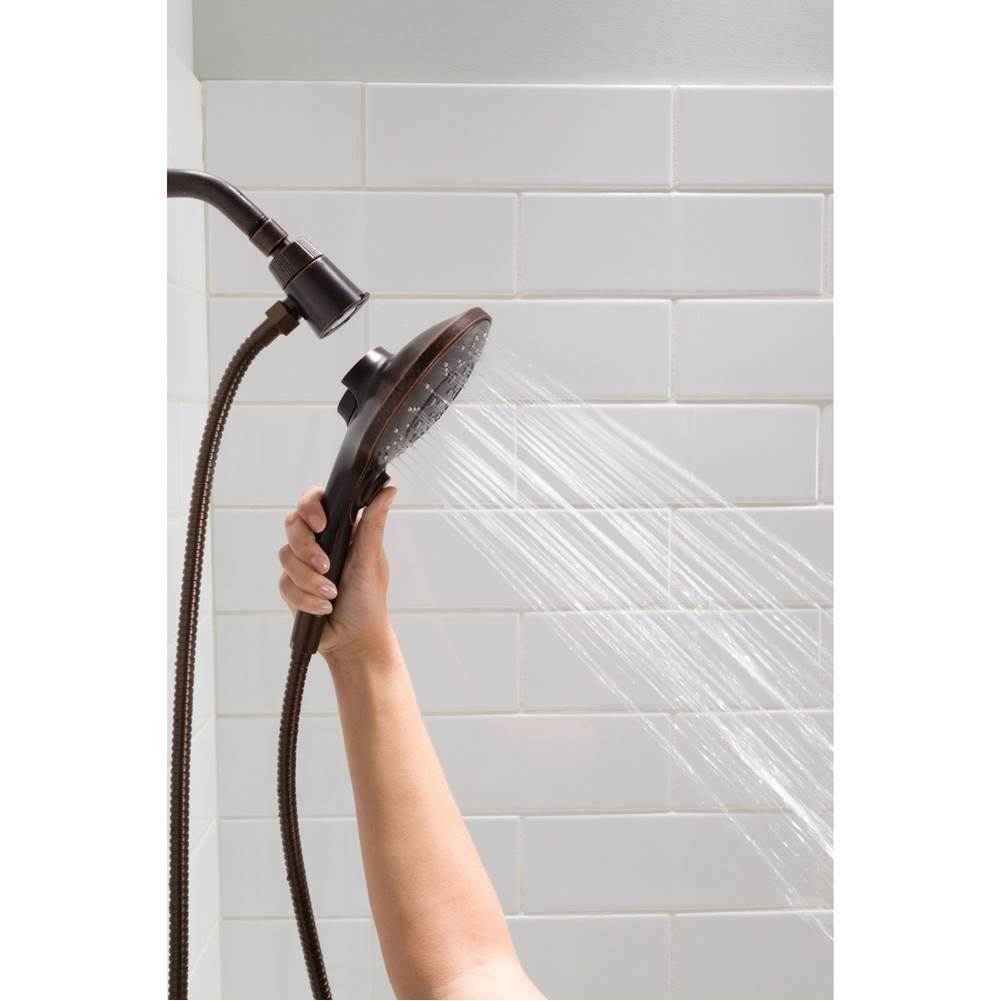 Engage Magnetix Six-Function 5.5-Inch Handheld Showerhead with Magnetic Docking System, Chrome