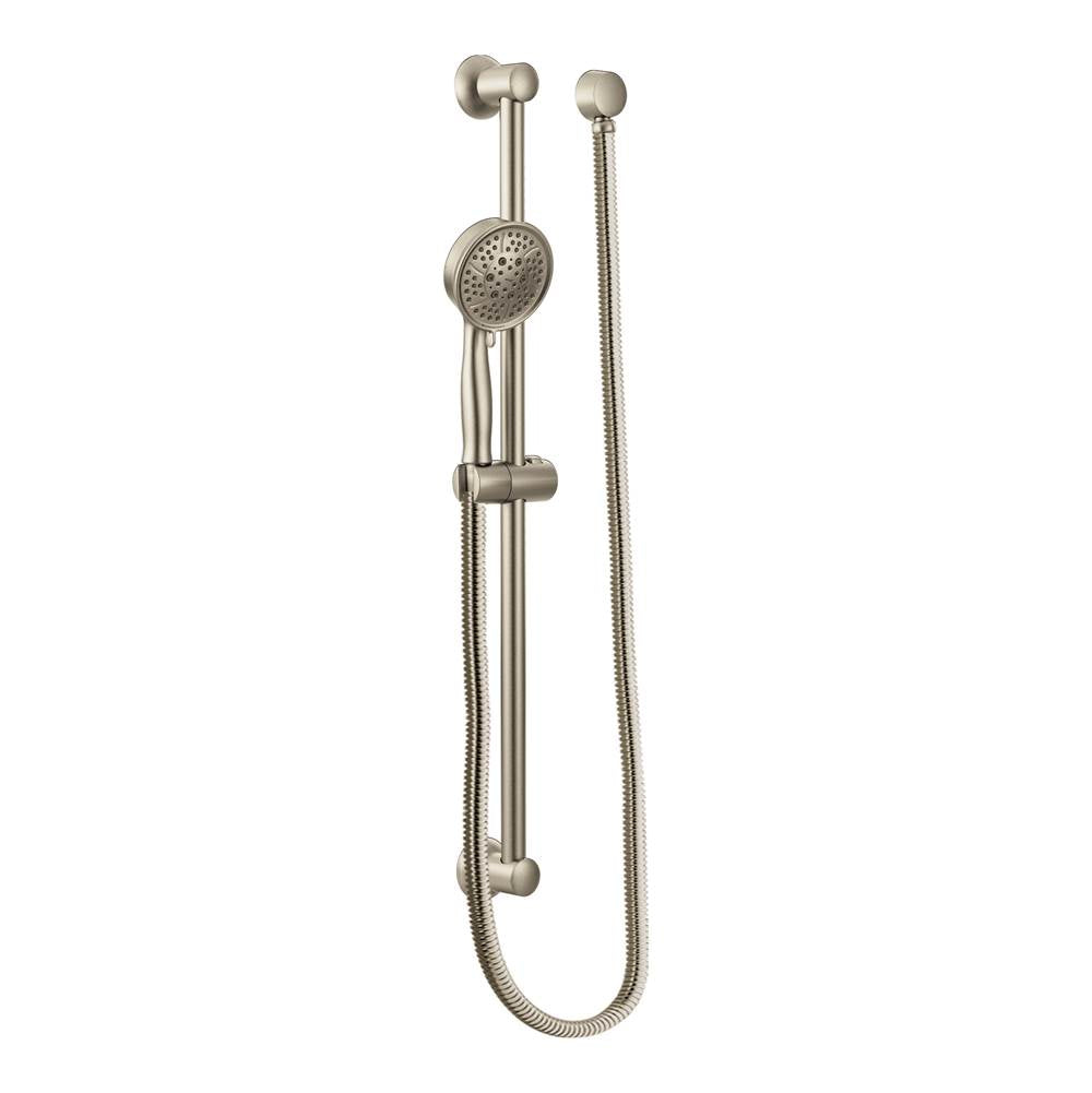 Eco-Performance Handheld Showerhead with 69-Inch-Long Hose Featuring 30-Inch Slide Bar, Chrome