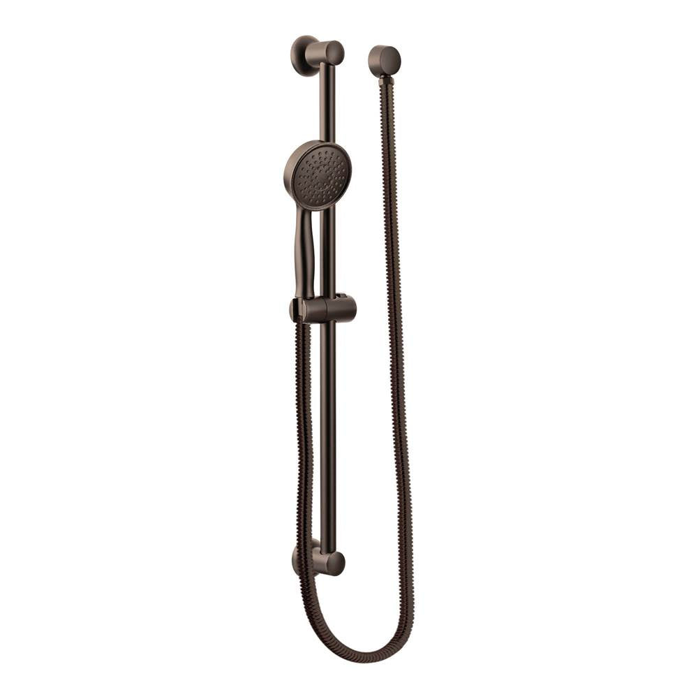 Eco-Performance Single Function Handheld Shower with 24-Inch Slide Bar, Chrome