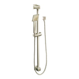90 Degree Modern Eco-Performance Handshower Handheld Shower with 30-Inch Slide Bar and 69-Inch Metal Hose, Chrome
