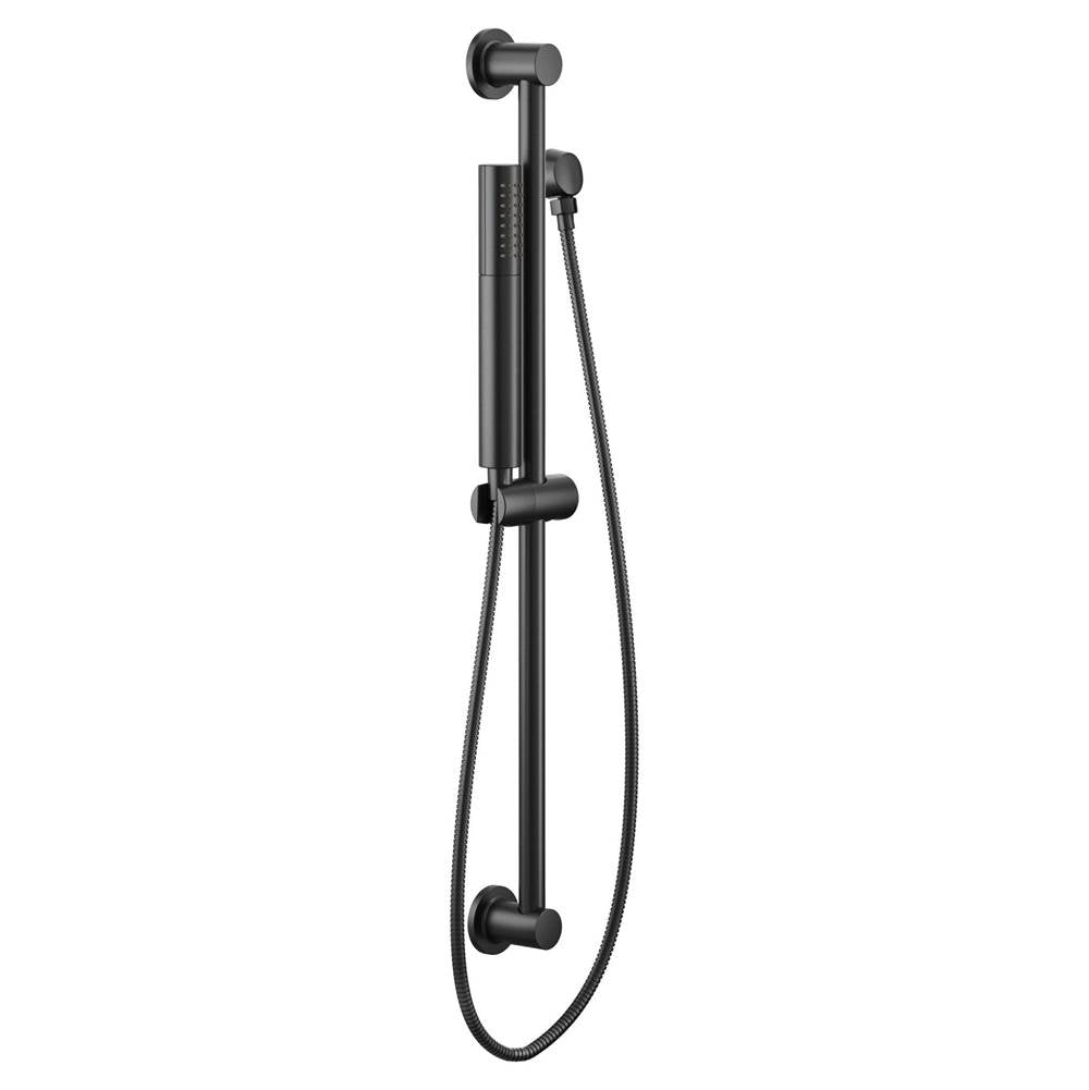 Modern Eco-Performance Handshower Handheld Shower with 30-Inch Slide Bar and 69-Inch Metal Hose, Chrome