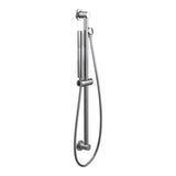 Modern Eco-Performance Handshower Handheld Shower with 30-Inch Slide Bar and 69-Inch Metal Hose, Chrome
