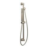 Modern Eco-Performance Handshower Handheld Shower with 30-Inch Slide Bar and 69-Inch Metal Hose, Chrome