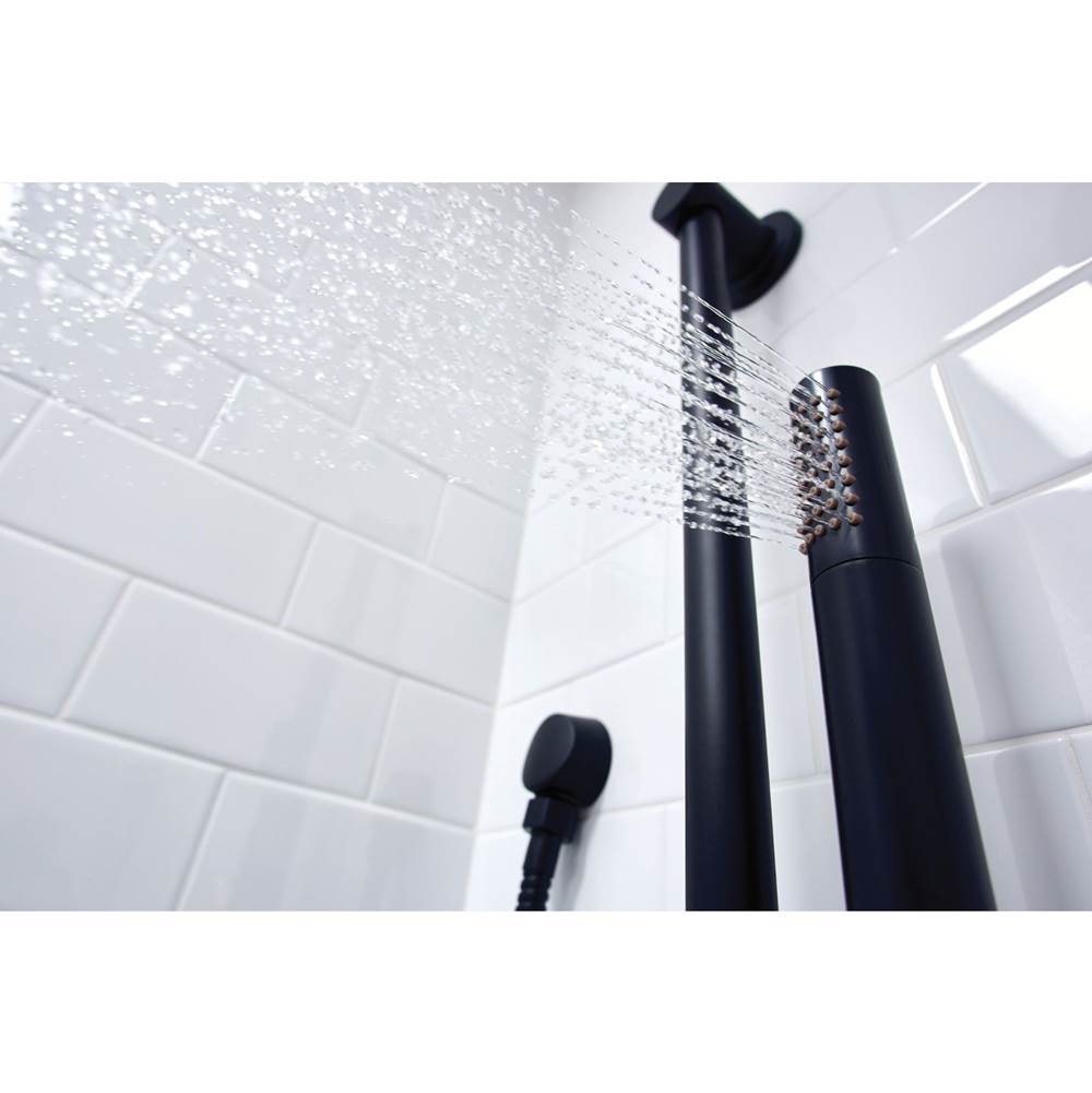 Modern Eco-Performance Handshower Handheld Shower with 30-Inch Slide Bar and 69-Inch Metal Hose, Chrome