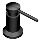 Deck Mounted Kitchen Soap Dispenser with Above the Sink Refillable Bottle, Chrome