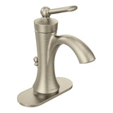 Wynford One-Handle High-Arc Bathroom Faucet with Drain Assembly, Chrome