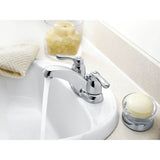 Chateau Two-Handle Low Arc Bathroom Faucet, Chrome