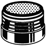 Chrome rosetta spray aerator