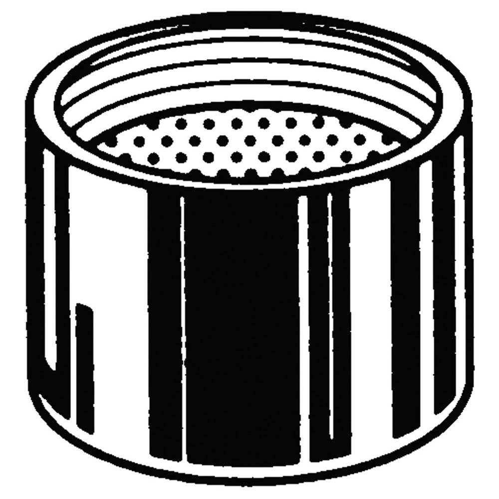 Chrome laminar flow aerator