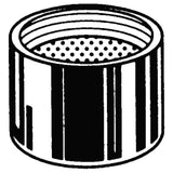 Chrome laminar flow aerator
