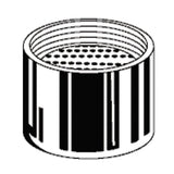 Chrome includes vandal resistant aerator