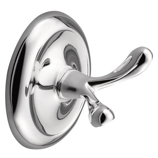 Moen - Chrome double robe hook - Chrome