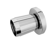 Donner Flange Shower Rod Adjustable Poly in Chrome