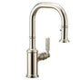Moen - Polished Nickel One-Handle Pulldown Bar Faucet - Polished Nickel