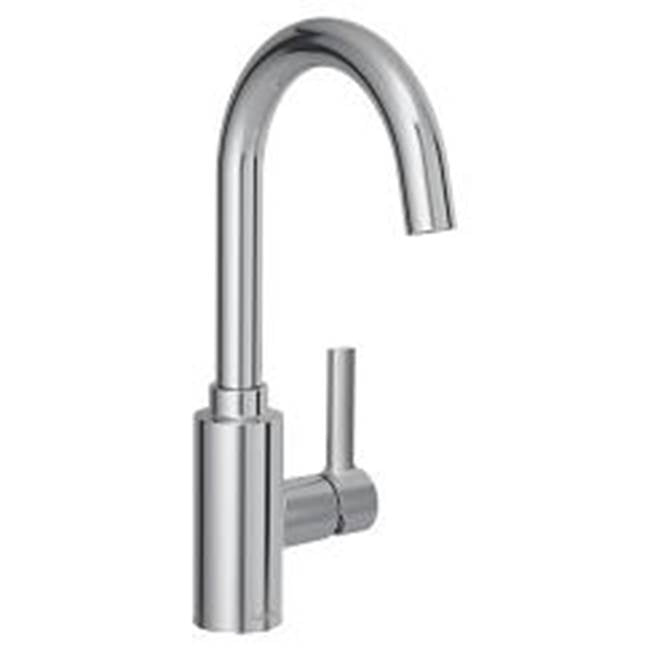 Moen - Chrome One-Handle Bar Faucet - Chrome