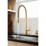 Align One Handle Pre-Rinse Spring Pulldown Kitchen Faucet with Power Boost, Chrome