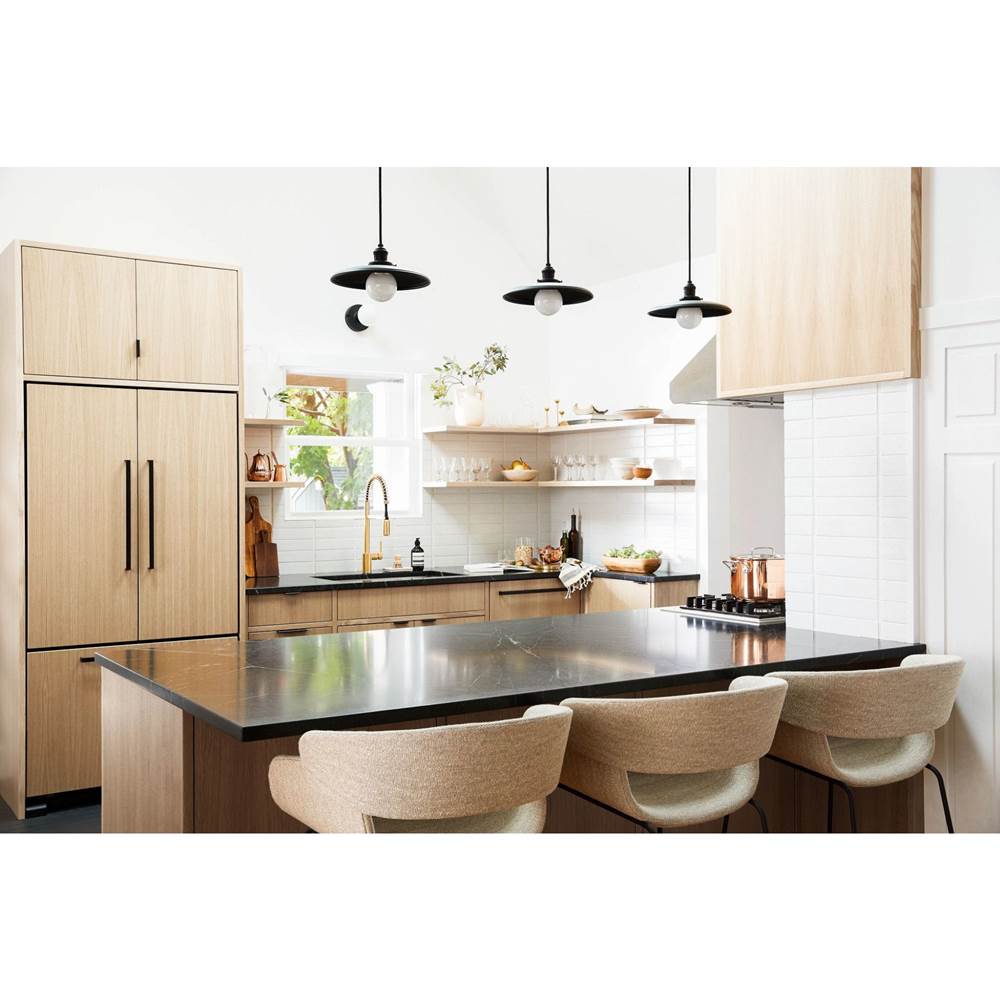 Align One Handle Pre-Rinse Spring Pulldown Kitchen Faucet with Power Boost, Chrome