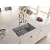 Rear Drain Bottom Sink Grid 29'' X 16'', Stainless Steel