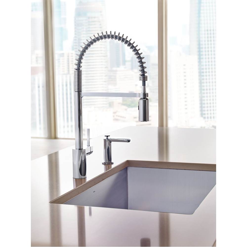 1600 Series 16 Gauge Single Bowl Undermount Sink, Stainless Steel