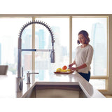 Align One Handle Pre-Rinse Spring Pulldown Kitchen Faucet with Power Boost, Chrome