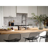 Align One Handle Pre-Rinse Spring Pulldown Kitchen Faucet with Power Boost, Chrome