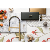 Moen 5923EWC Align Motionsense Wave Sensor Touchless One Handle Pre-Rinse Spring Kitchen Faucet, Brushed Gold