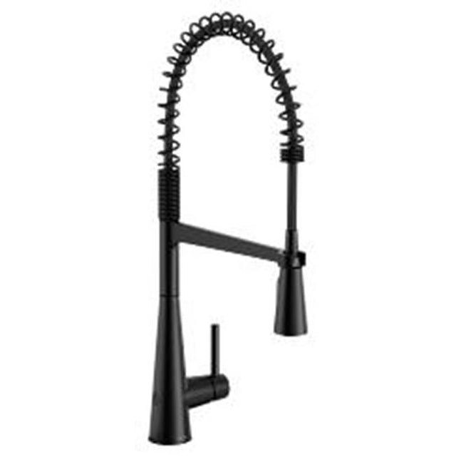 Moen - Matte Black One-Handle Pulldown Kitchen Faucet - Matte Black