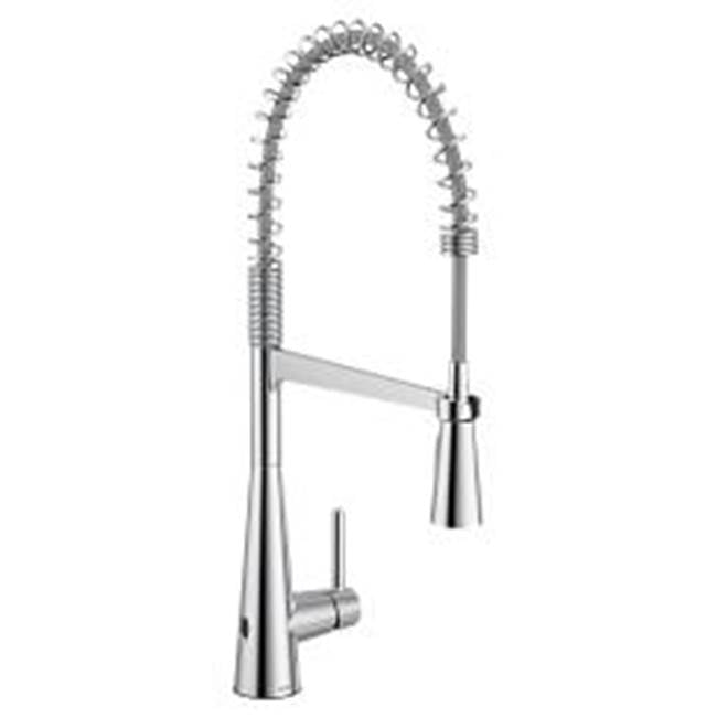 Moen - Chrome one-handle kitchen faucet - Chrome
