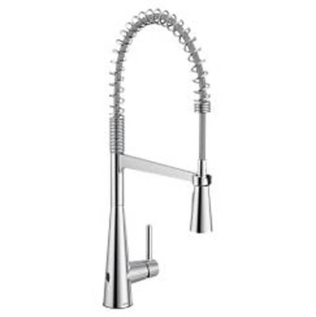 Moen - Chrome one-handle kitchen faucet - Chrome