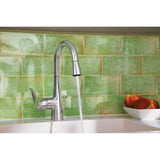 Arbor One-Handle High Arc Pulldown Single Mount Bar Faucet with Reflex, Chrome