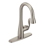 Arbor One-Handle High Arc Pulldown Single Mount Bar Faucet with Reflex, Chrome