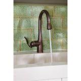 Arbor One-Handle High Arc Pulldown Single Mount Bar Faucet with Reflex, Chrome