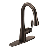 Arbor One-Handle High Arc Pulldown Single Mount Bar Faucet with Reflex, Chrome