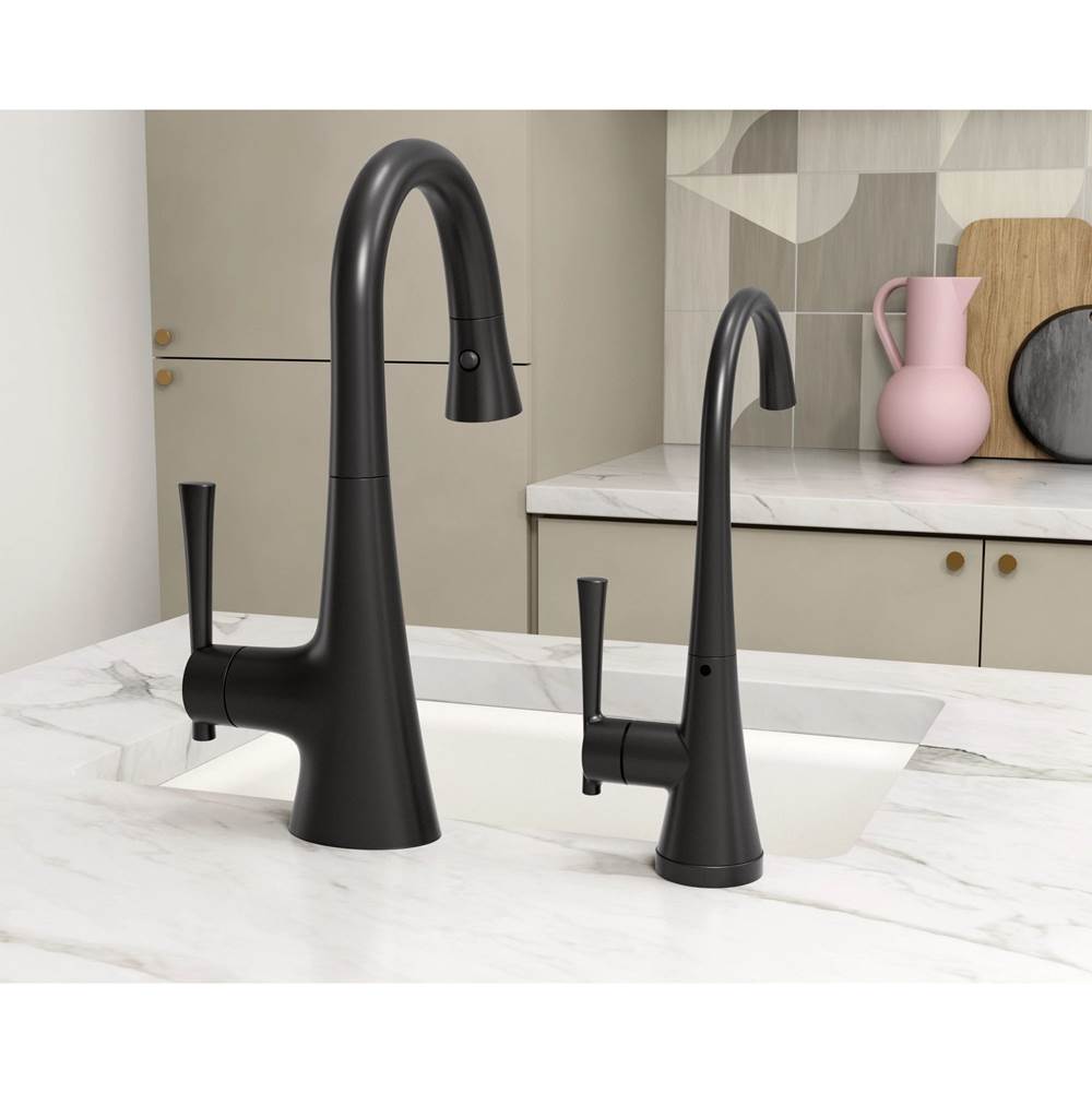 Sip Modern One-Handle High Arc Beverage Faucet in Chrome