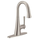 Kurv Spot Resist Stainless One-Handle High Arc Bar Faucet