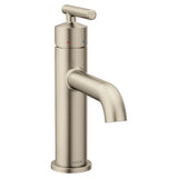 Gibson One-Handle Single Hole Modern Bathroom Sink Faucet with Optional Deckplate, Chrome
