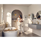 Cia Single Handle Bathroom Sink Faucet in Chrome