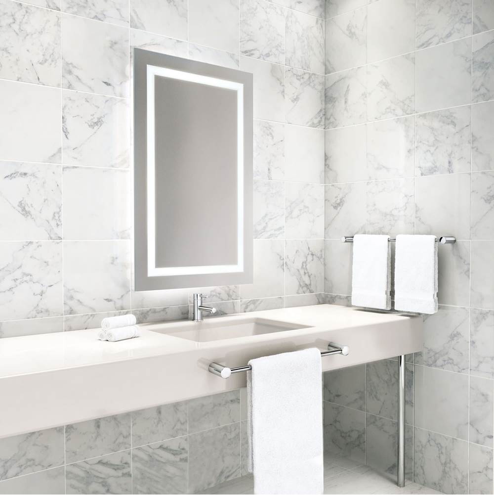 Align One-Handle Single Hole Low Profile Modern Bathroom Faucet with Drain Assembly, Chrome
