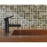 Align One-Handle Single Hole Low Profile Modern Bathroom Faucet with Drain Assembly, Chrome