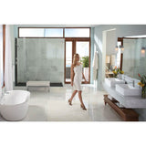 Align 2-Handle Deck Mount Roman Tub Faucet Trim Kit in Chrome (Valve Sold Separately)