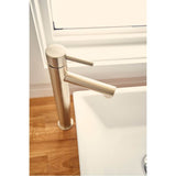 Align One-Handle Single Hole Modern Vessel Sink Bathroom Faucet, Chrome
