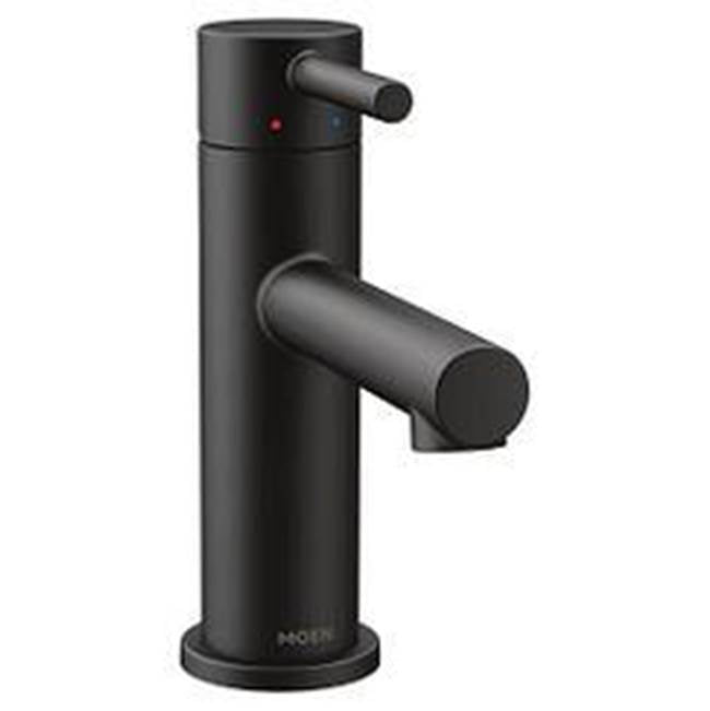 Moen - Matte black one-handle bathroom faucet - Matte Black