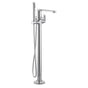 Moen - Chrome one-handle tub filler includes hand shower - Chrome